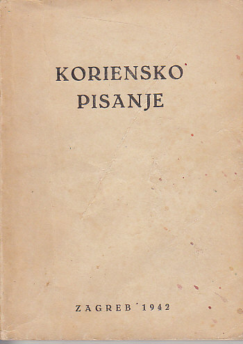 KORIENSKO PISANJE