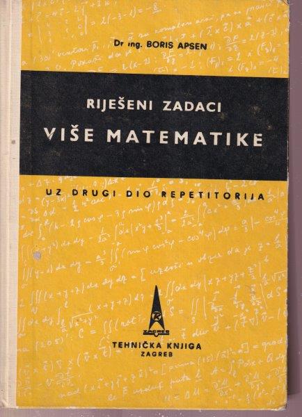 RIJEŠENI ZADACI VIŠE MATEMATIKE 2 DIO