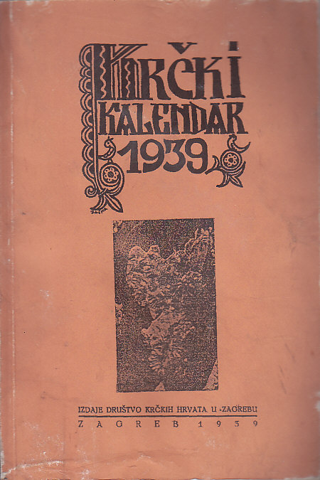 KRČKI KALENDAR 1939