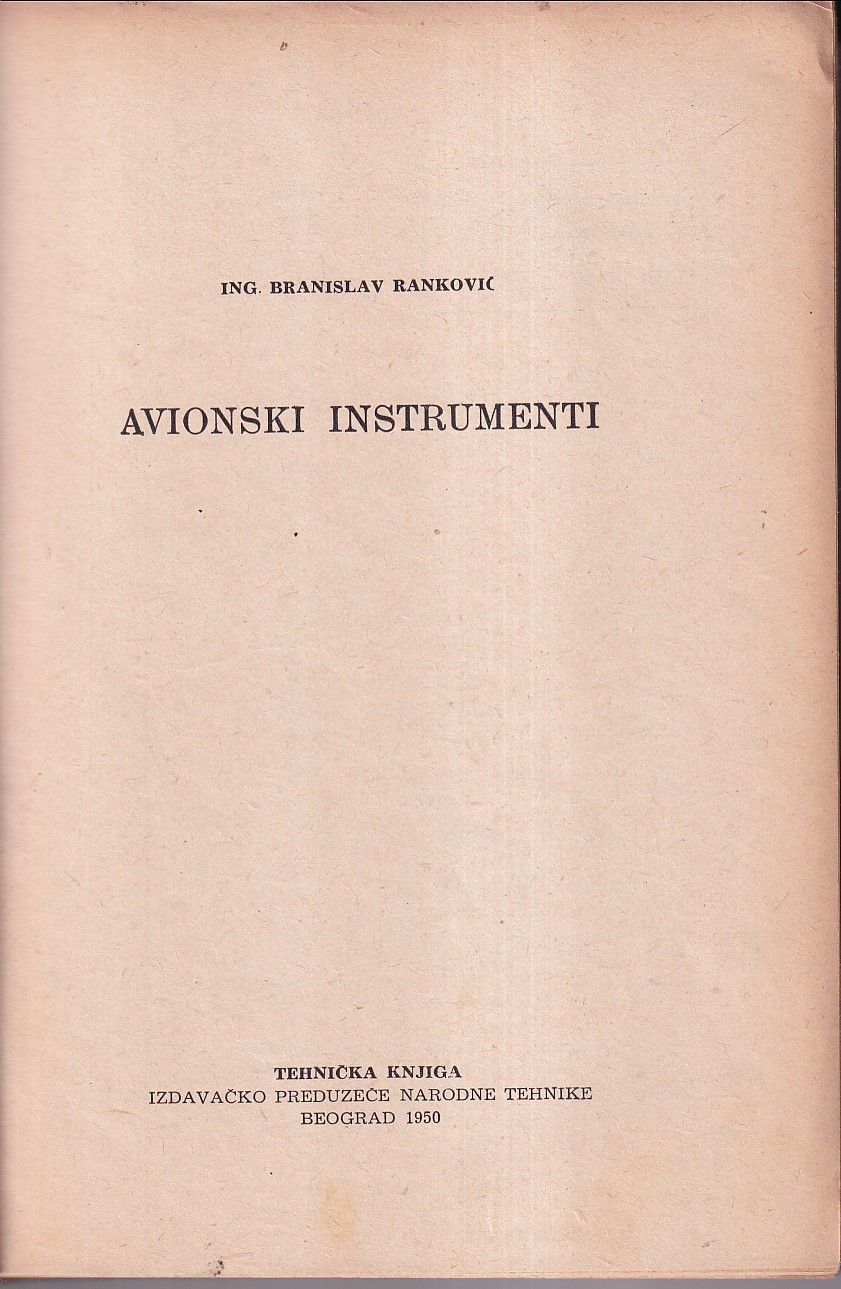 AVIONSKI INSTRUMENTI