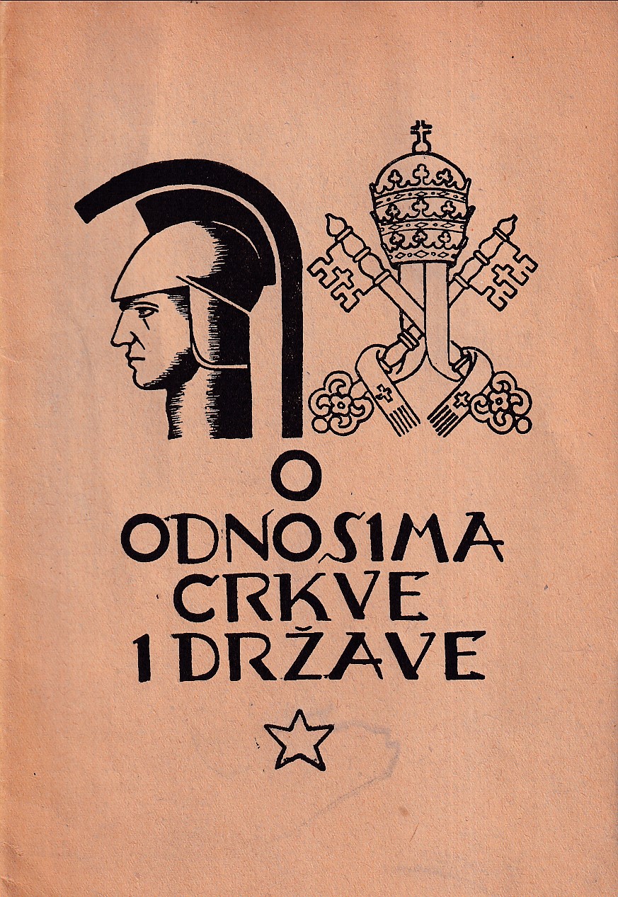 O ODNOSIMA CRKVE I DRŽAVE