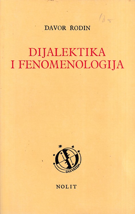 DIJALEKTIKA I FENOMENOLOGIJA