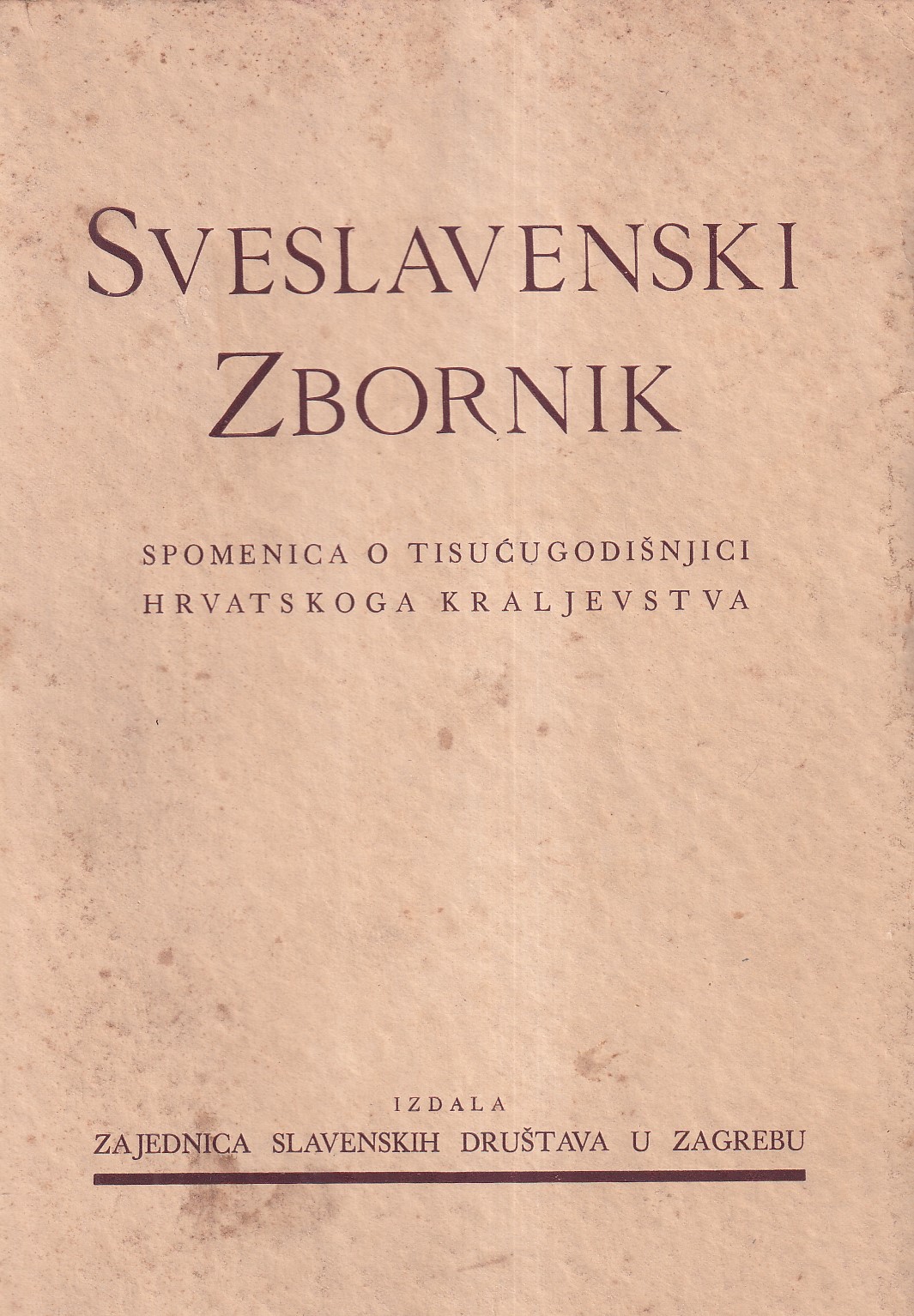 SVESLAVENSKI ZBORNIK